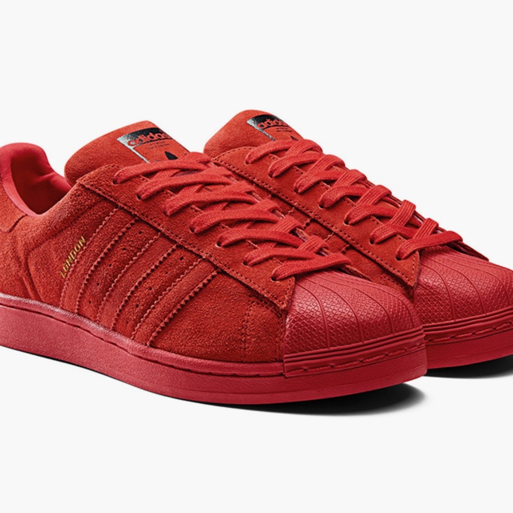 Adidas Shoes - Superstar 80s City Series Red